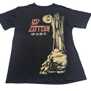 LED ZEPPELIN Official Licensed Shirt 2017 T-Shirt Small Short Sleeve Rock Band
